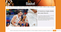 Desktop Screenshot of enbasket.com